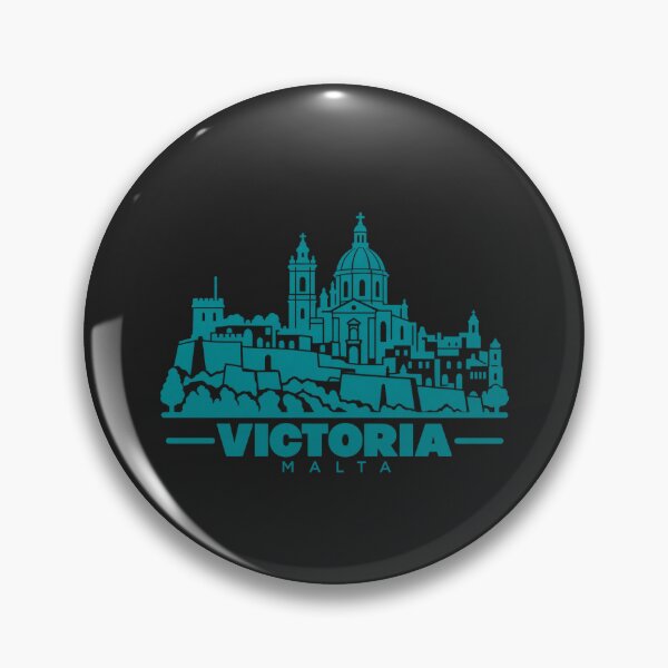 Item preview, Victoria Malta Line Art Landmark Poster designed and sold by CMYKStudio.