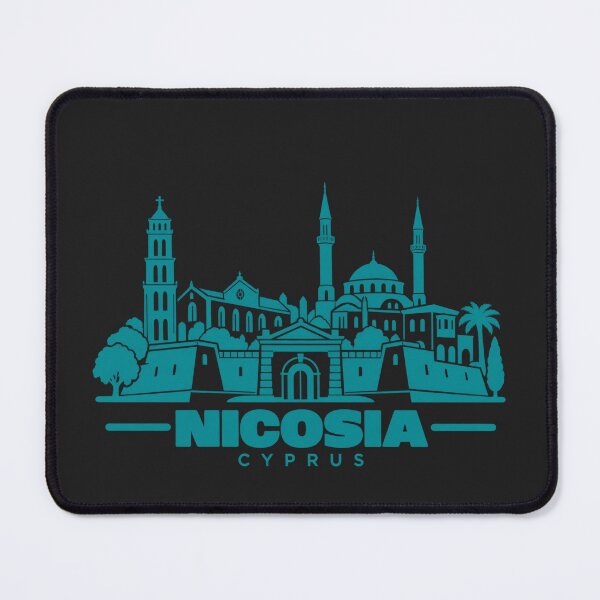 Item preview, Nicosia Cyprus Line Art Skyline Poster designed and sold by CMYKStudio.