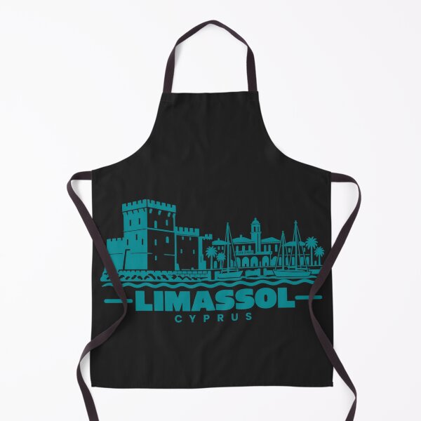 Item preview, Limassol Cyprus Line Art Coastline Poster designed and sold by CMYKStudio.