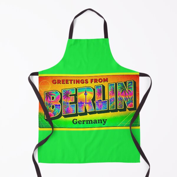 Item preview, Vaporwave Greetings From Berlin - Neon Tourist Irony  designed and sold by A E S T H E T A T A G.