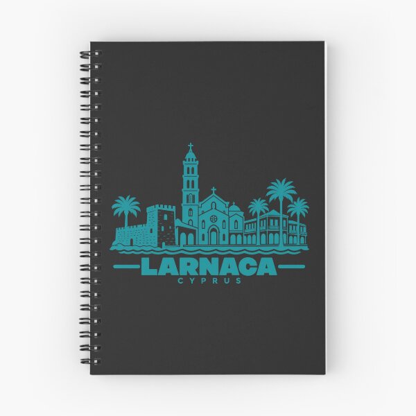 Item preview, Larnaca Cyprus Line Art Coastline Poster designed and sold by CMYKStudio.