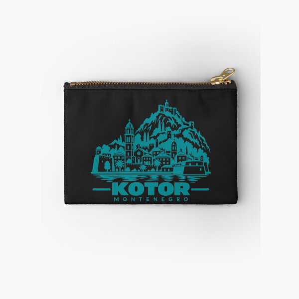Item preview, Kotor Montenegro Line Art Coastline Poster designed and sold by CMYKStudio.
