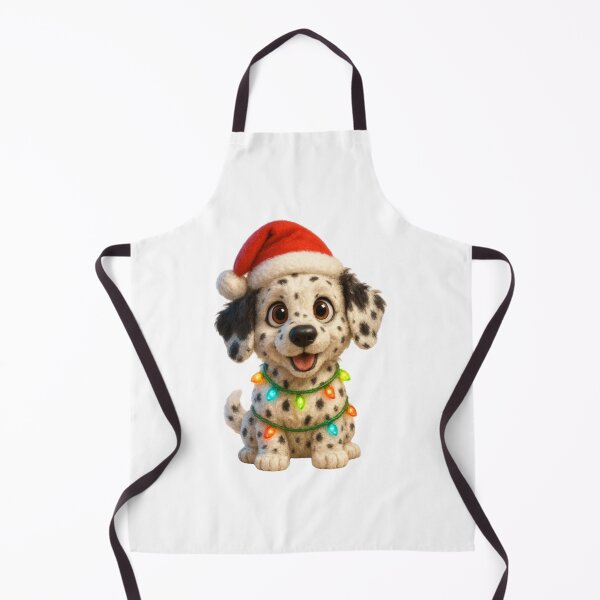 Item preview, Dalmadoodle Dog Christmas Cheer designed and sold by Sillytoe.