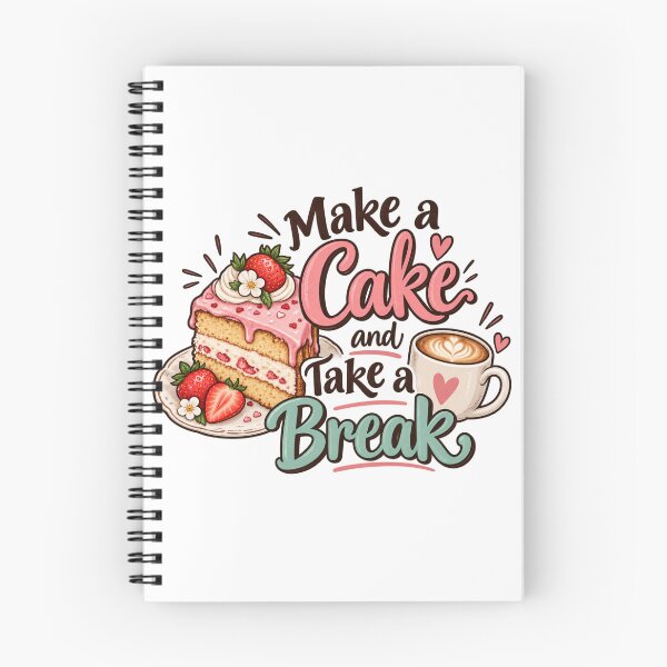 Item preview, Make a Cake and Take a Break Cute Baking Coffee designed and sold by SimsimahLaughs.