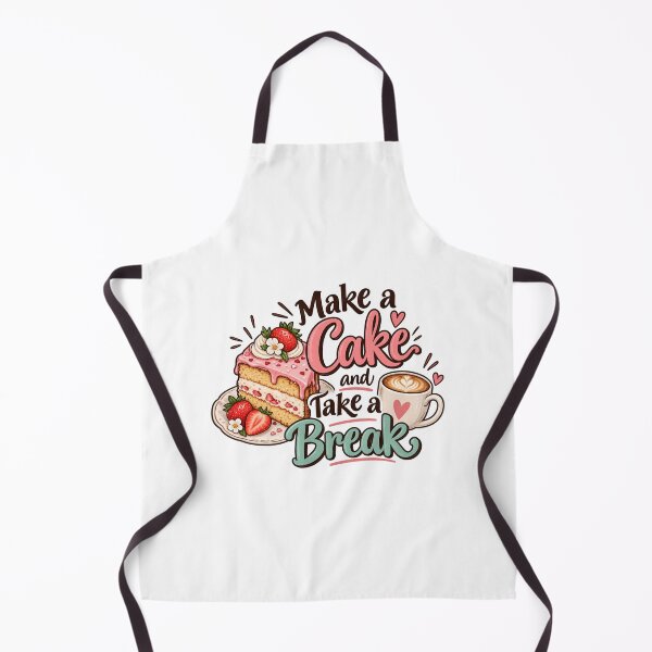 Item preview, Make a Cake and Take a Break Cute Baking Coffee designed and sold by SimsimahLaughs.