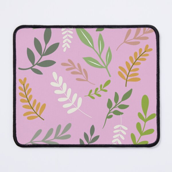 Item preview, Soft Pink Botanical Leaves – Modern Earthy Floral Pattern designed and sold by BigfeetLittlepaws.