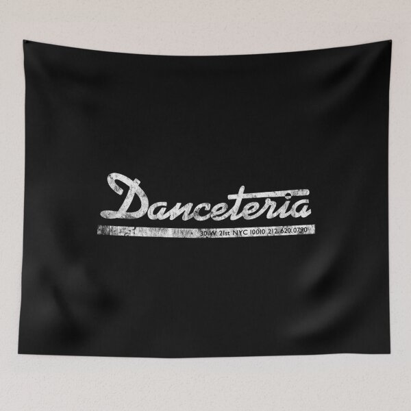 Item preview, Danceteria - White (Distressed) designed and sold by StudioGamingFin.