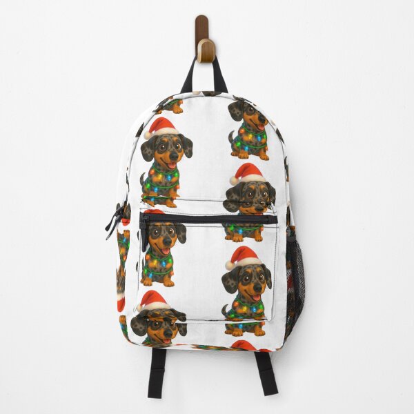 Item preview, Dapple Dachshund Christmas Cheer designed and sold by Sillytoe.