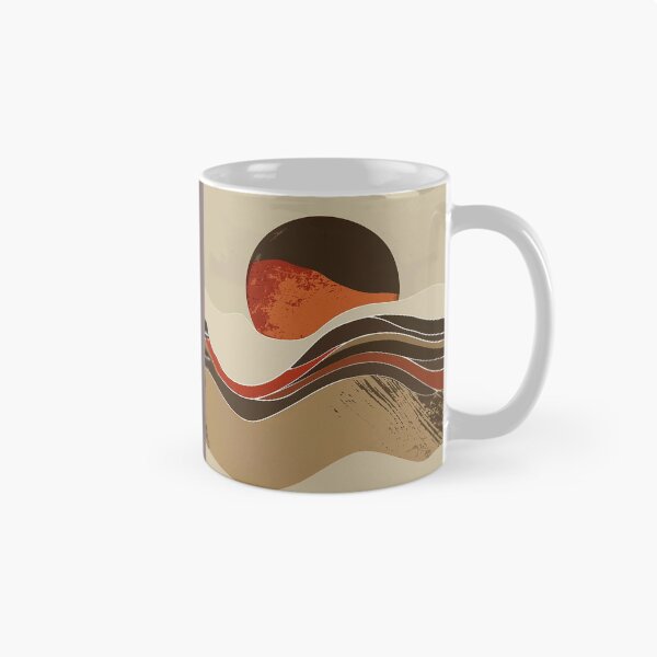 Item preview, Boho Sunset Over Fantasy Desert Warm Earthtones Abstract designed and sold by DEC02.