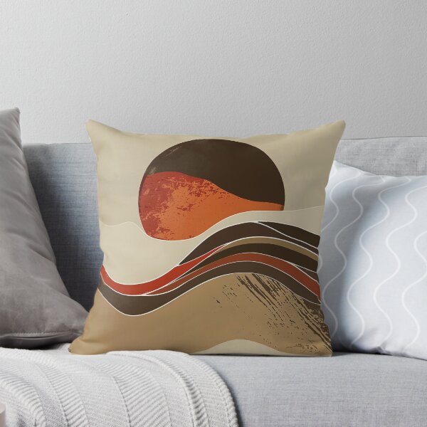 Item preview, Boho Sunset Over Fantasy Desert Warm Earthtones Abstract designed and sold by DEC02.