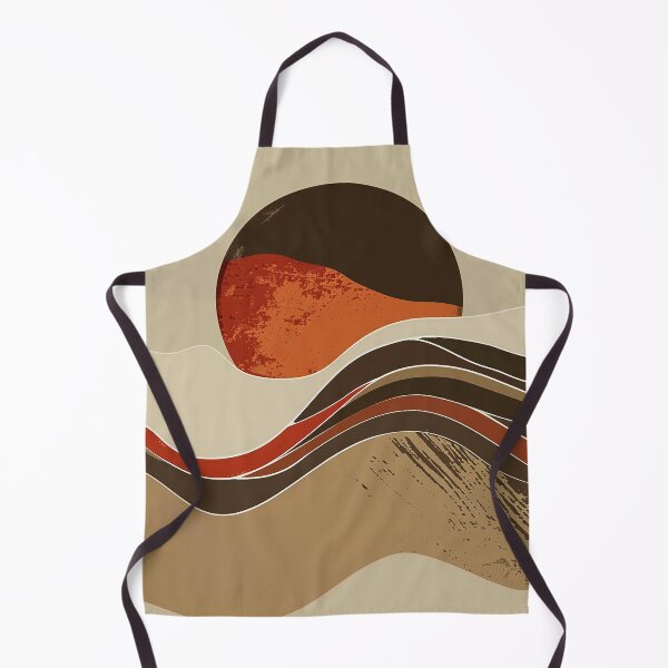 Item preview, Boho Sunset Over Fantasy Desert Warm Earthtones Abstract designed and sold by DEC02.
