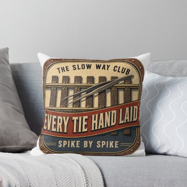 Item preview, Every Tie Hand Laid Hand Laid Track Badge designed and sold by BoosterShop.