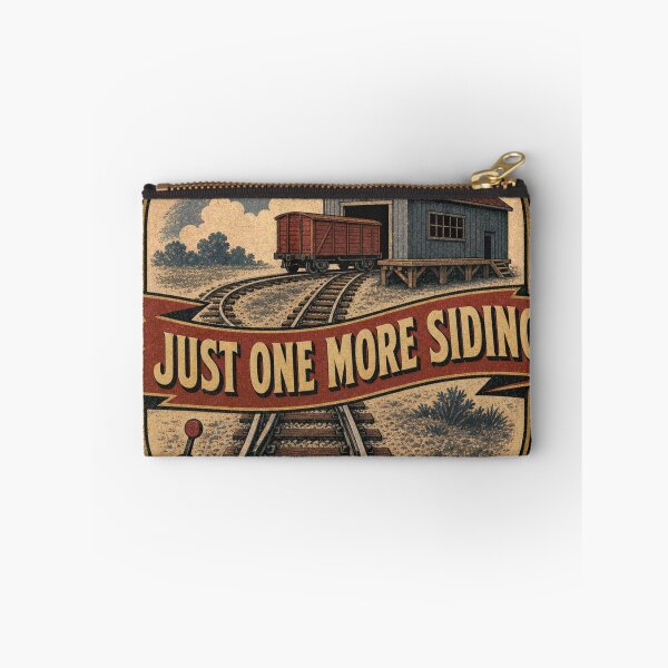 Item preview, Just One More Siding Siding Shunting Badge designed and sold by BoosterShop.