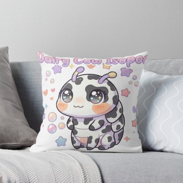 Item preview, Cute Dairy Cow Isopod designed and sold by TrendingFabrics.