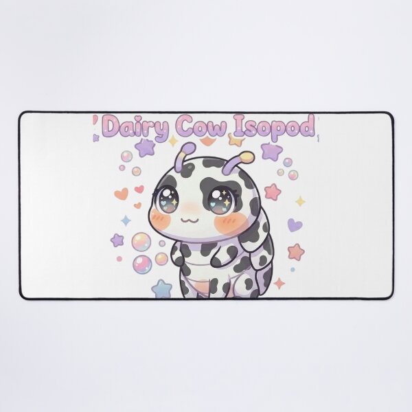 Item preview, Cute Dairy Cow Isopod designed and sold by TrendingFabrics.