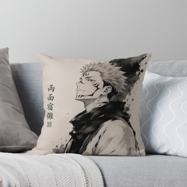 Item preview, Cursed King Ink – Dark Japanese Manga Warrior designed and sold by frantuliuss.
