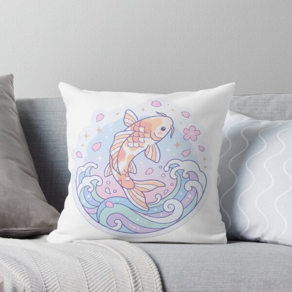 Item preview, Koi fish in pastel colors designed and sold by SoraPetals.