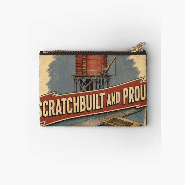 Item preview, Scratchbuilt and proud self-made model building badges designed and sold by BoosterShop.