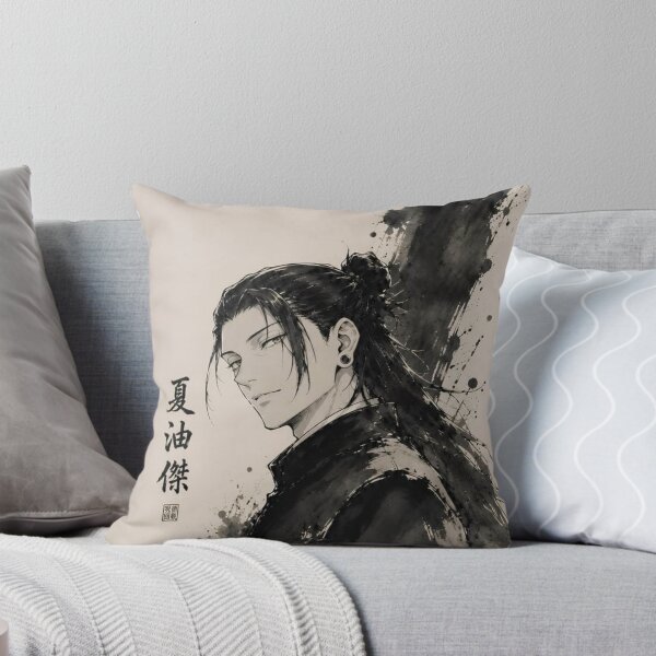 Item preview, Dark Manga Portrait – Ink Wash Warrior designed and sold by frantuliuss.