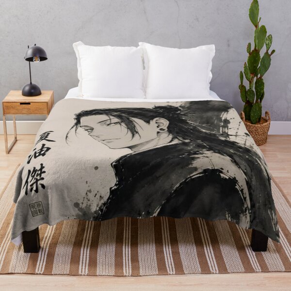 Item preview, Dark Manga Portrait – Ink Wash Warrior designed and sold by frantuliuss.
