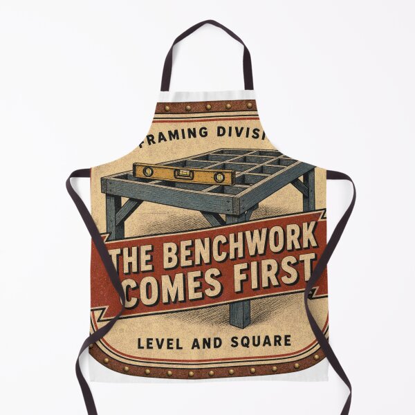 Item preview, The Benchwork Comes First Facilities Substructure Badges designed and sold by BoosterShop.