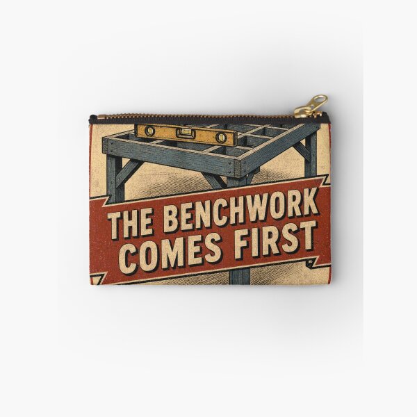 Item preview, The Benchwork Comes First Facilities Substructure Badges designed and sold by BoosterShop.