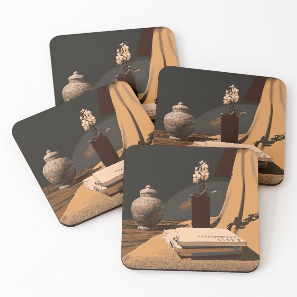 Item preview, Still Life with Books and Flowers designed and sold by Christina Norwood.