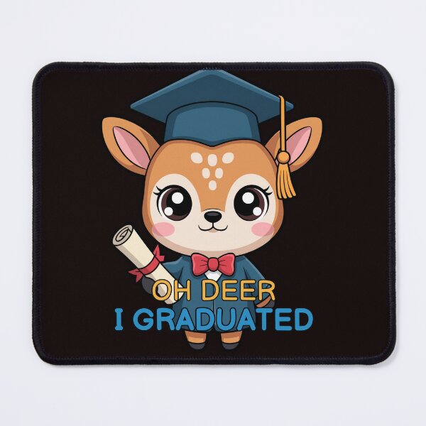 Item preview, Oh Deer I Graduated Cute Fawn Graduation Gift designed and sold by Rynasvz.