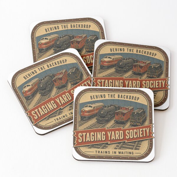 Item preview, Staging Yard Society Shadow Yard Badge designed and sold by BoosterShop.