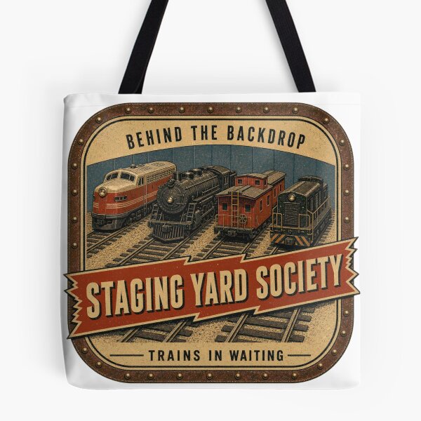 Item preview, Staging Yard Society Shadow Yard Badge designed and sold by BoosterShop.