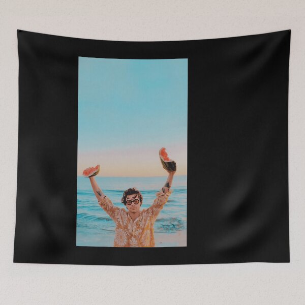Item preview, Harry Styles Music Fan Portrait Design designed and sold by Khescoiu.