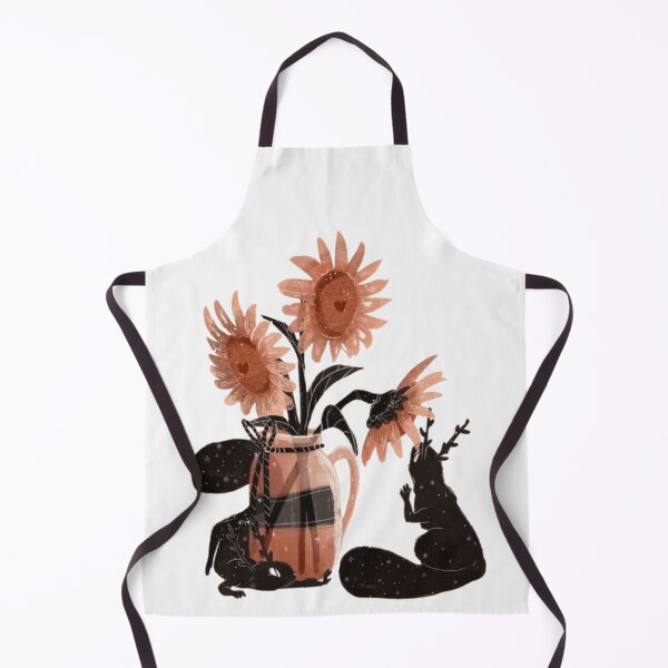 Item preview, Orange Sunflowers Cosmic Animals designed and sold by Mystic-Misfitse.