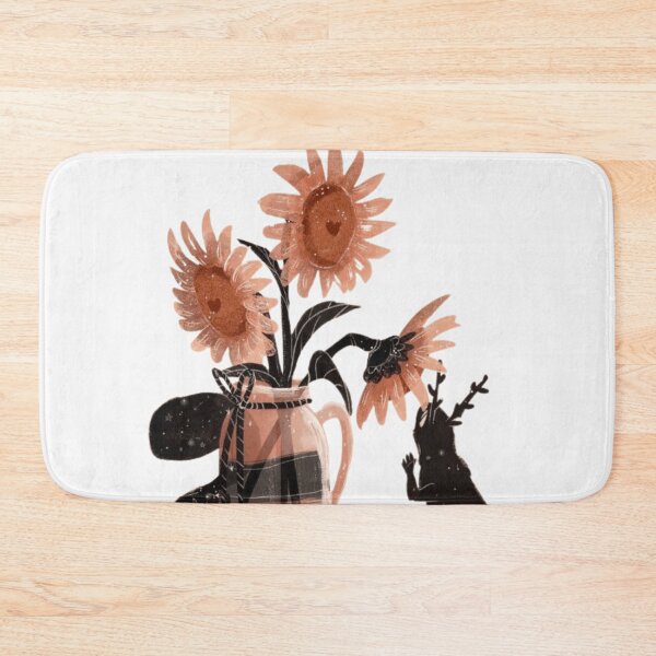 Item preview, Orange Sunflowers Cosmic Animals designed and sold by Mystic-Misfitse.