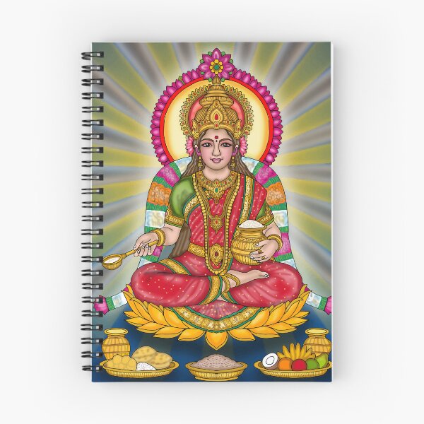 Item preview, Goddess Annapurna Digital Drawing | Hindu Goddess of Nourishment designed and sold by Harshit_Digital_Arts.