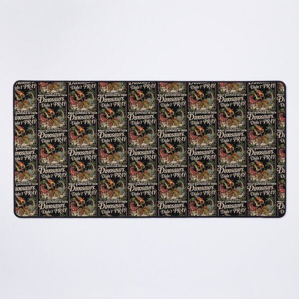 Item preview, Dinosaurs Didn'T Pray Funny Dinosaur Christian Humor Faith designed and sold by OddityVault.