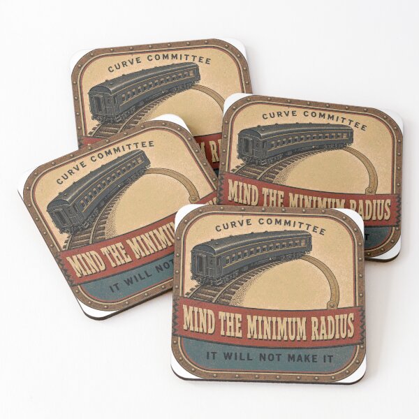 Item preview, Mind The Minimum Radius Badge designed and sold by BoosterShop.
