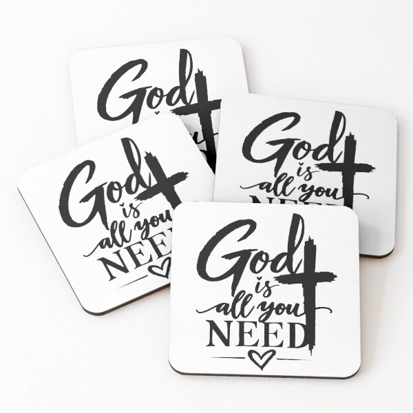 Item preview, god is all you need cross heart faith  designed and sold by OCD_JESSICA.