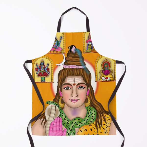 Item preview, Shiva Digital Drawing | Lord Shiva Hindu Deity Spiritual Artwork designed and sold by Harshit_Digital_Arts.