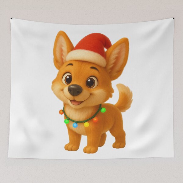 Item preview, Dog Christmas Lights designed and sold by Sillytoe.