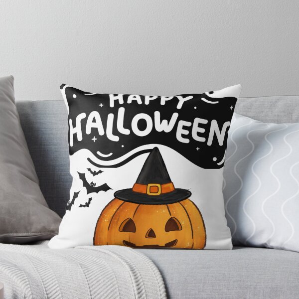 Item preview, Spooky Happy Halloween Cute Pumpkin Design designed and sold by     Sela Art .