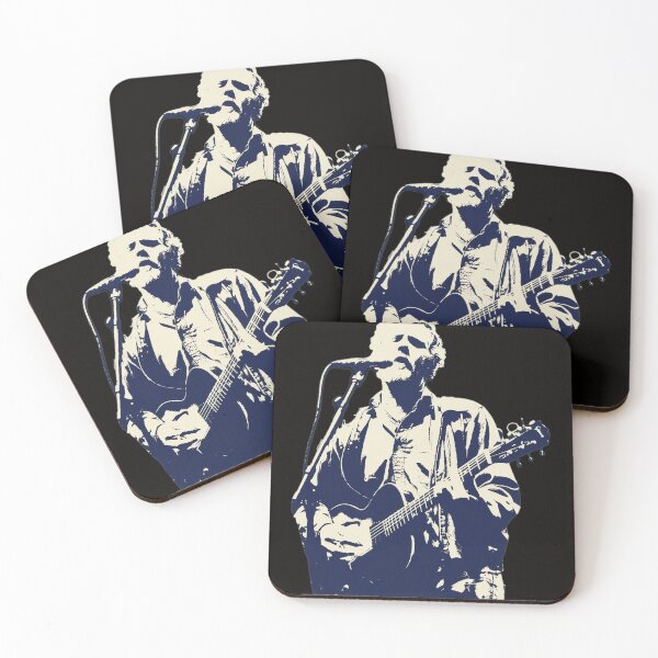 Item preview, Musician Guitarist Folk Rock Singing Vintage Style Art designed and sold by Doublettadraw.