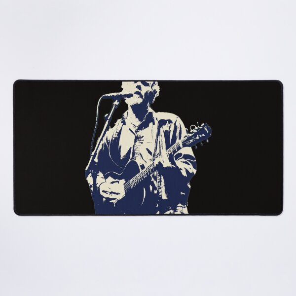 Item preview, Musician Guitarist Folk Rock Singing Vintage Style Art designed and sold by Doublettadraw.