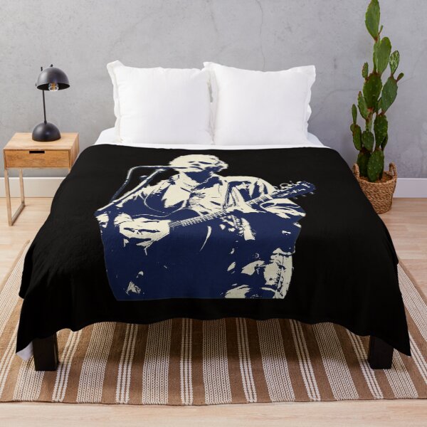 Item preview, Musician Guitarist Folk Rock Singing Vintage Style Art designed and sold by Doublettadraw.