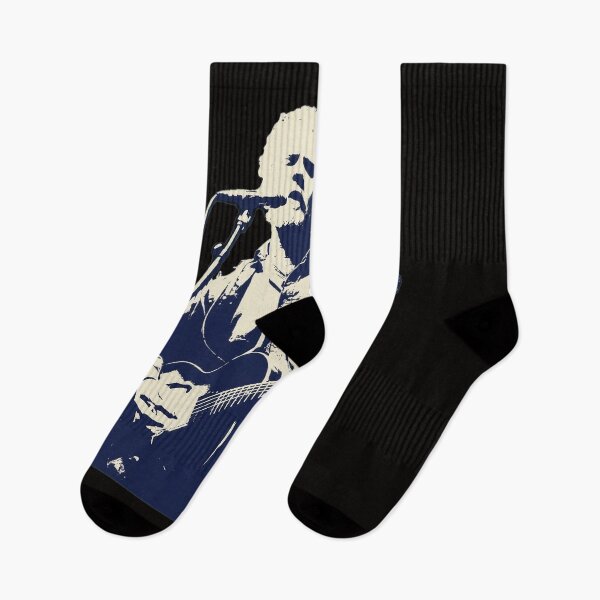 Item preview, Musician Guitarist Folk Rock Singing Vintage Style Art designed and sold by Doublettadraw.