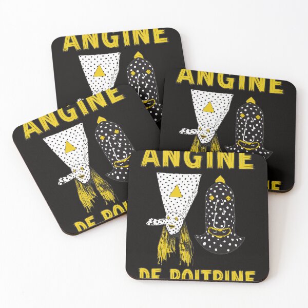 Item preview, Angine De Poitrine Dotted Figures Art designed and sold by Doublettadraw.