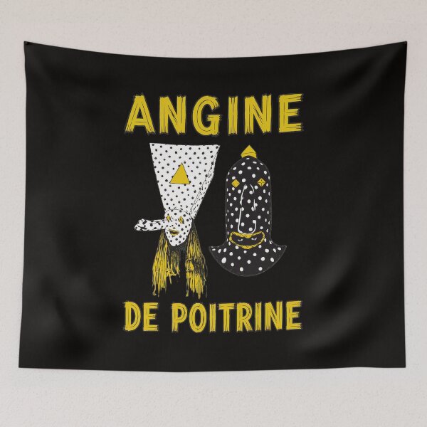 Item preview, Angine De Poitrine Dotted Figures Art designed and sold by Doublettadraw.
