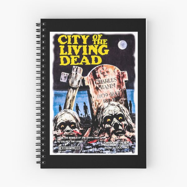 Item preview, Zombie Cemetery Retro Poster Art designed and sold by KATIELONGa.