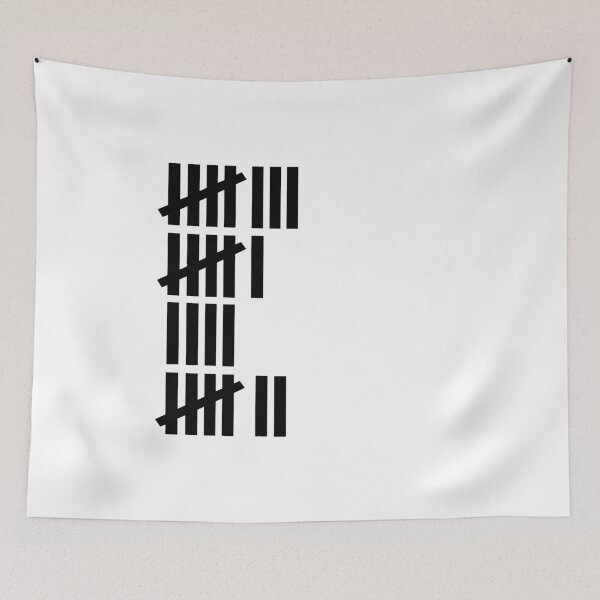Item preview, 8647 Subtle Anti Trump - Tally marks designed and sold by PixVib.