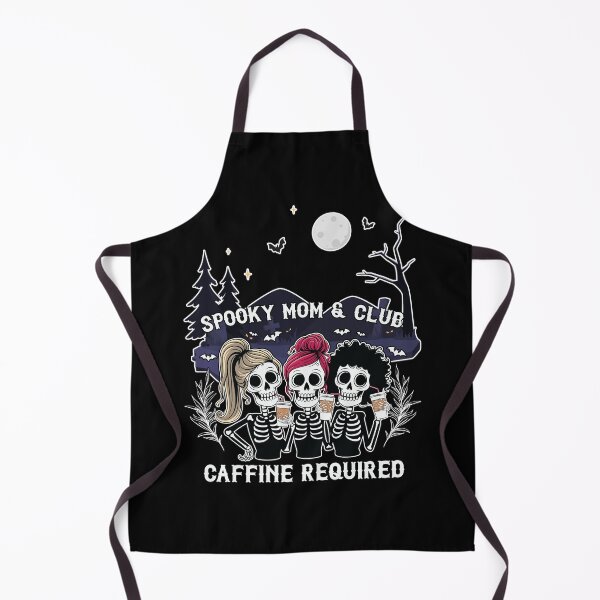 Item preview, Spooky Mom Club Coffee Shirt, Skeleton Mom Halloween Tee, Funny Caffeine Required Gift designed and sold by E20STUDIO.