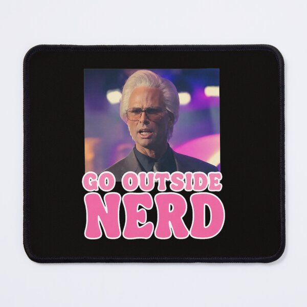 Item preview, Go Outside Nerd Retro Man Funny Quote  designed and sold by Doublettadraw.